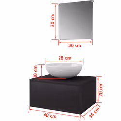 VidaXL 272225 set di mobili da bagno - Vista aggiuntiva 8