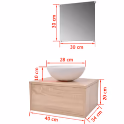 VidaXL 272226 set di mobili da bagno - Vista aggiuntiva 8