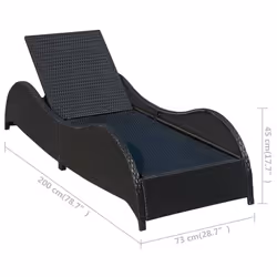 VidaXL 41975 sedia da esterno Salone Seduta imbottita Rattan sintetico, Acciaio Crema, Bianco - Vista aggiuntiva 6