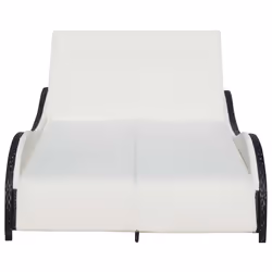 VidaXL 41977 sedia da esterno Salone Seduta imbottita Rattan sintetico, Acciaio Crema, Bianco - Vista aggiuntiva 4