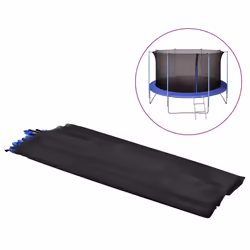 vidaXL Rete di Sicurezza per Trampolino Rotondo 3,96 m - Vista aggiuntiva 2