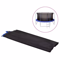 vidaXL Rete di Sicurezza per Trampolino Rotondo 4,26 m - Vista aggiuntiva 2