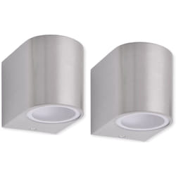Vidaxl - Lampada da parete per esterno 2 pz