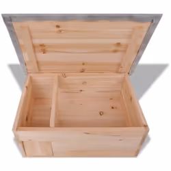 VidaXL 42351 gabbia e habitat per animali di piccola taglia Grigio, Legno - Vista aggiuntiva 4