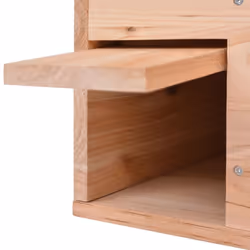 VidaXL 42351 gabbia e habitat per animali di piccola taglia Grigio, Legno - Vista aggiuntiva 5