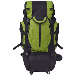 VidaXL 91104 zaino Nero, Verde Poliestere - Vista aggiuntiva 2