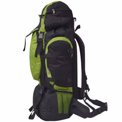 VidaXL 91104 zaino Nero, Verde Poliestere - Vista aggiuntiva 3