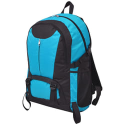 VidaXL 91108 zaino Nero, Blu Poliestere