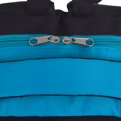 VidaXL 91112 zaino Zaino scolastico Nero, Blu Poliestere - Vista aggiuntiva 5