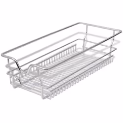 Cestelli a Rete Scorrevoli 2 pz Argento 300 mmcod mxl 73483 - Vista aggiuntiva 3