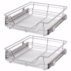 Cestelli a Rete Estraibili 2 pz 500 mm Argentaticod mxl 127215 - Vista aggiuntiva 2