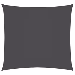 vidaXL Parasole a Vela Oxford Quadrato 3,6x3,6 m Antracite - Vista aggiuntiva 2