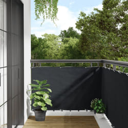 Telo frangivista per balcone, Paravento da Balcone in Tessuto Oxford 90x600 cm Antracite Vidaxl