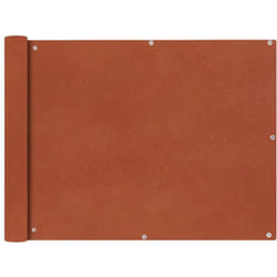 Vidaxl - Paravento da Balcone in Tessuto Oxford Terracotta vari dimensioni dimensioni : 90x600 cm