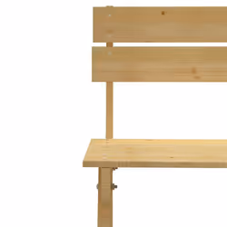 VidaXL 41961 sedia da esterno Terrazzo Seduta imbottita Legno di pino - Vista aggiuntiva 4