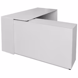 VidaXL 243060 scrivania per computer Bianco - Vista aggiuntiva 4