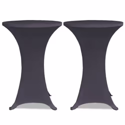 vidaXL Copertura Elastica per Tavolo 80 cm Antracite - Vista aggiuntiva 2