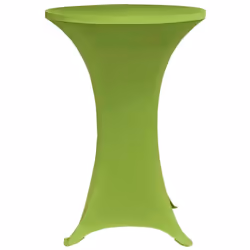 vidaXL Copertura Elastica per Tavolo 2 pezzi 80 cm Verde - Vista aggiuntiva 3