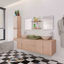 VidaXL 273688 set di mobili da bagno