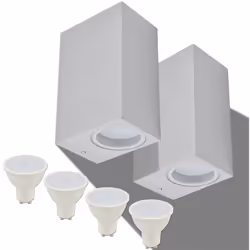Questa elegante applique LED da parete per esterni è dotata di un design moderno. Realizzata in alluminio con un look in acci ...