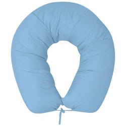 Cuscino per Gravidanza 40x170 cm Blu Chiaro Vidaxl 6931