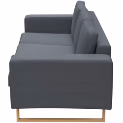 VidaXL 273816 set di mobili per soggiorno Grigio - Vista aggiuntiva 7