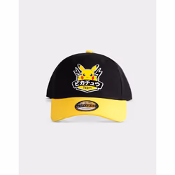 Pokémon Olympics, Adulto, Unisex, Berretto, Nero, Giallo, Cappello da baseball