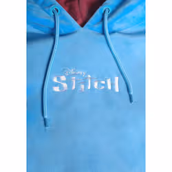 DIFUZED Disney Lilo & Stitch - Stitch Novelty Cropped Hoodie Felpa con cappuccio - Vista aggiuntiva 3