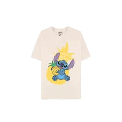 DIFUZED Disney Lilo & Stitch - Pineapple Stitch Maglietta Girocollo Manica corta Cotone