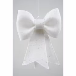 Kaemingk Fiocco Glitter Bian.1