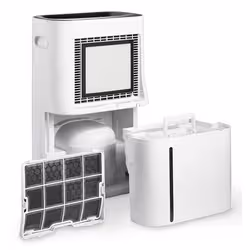 CLEAN AIR CA-708 Smart 6,5 L 48 dB 330 W Nero, Avorio - Vista aggiuntiva 2