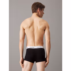 Calvin Klein 0000U2664G-001-XS Pantaloncino Boxer Nero, Bianco