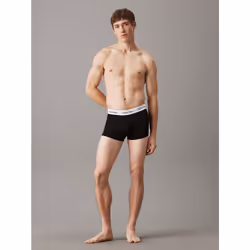 Calvin Klein 0000U2664G-001-XS Pantaloncino Boxer Nero, Bianco - Vista aggiuntiva 5
