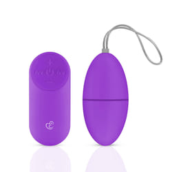 Easytoys - Uovo vibrante con telecomando Viola 1 St