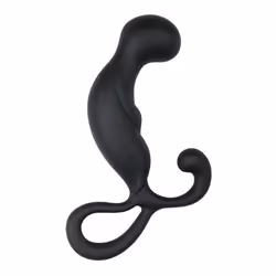 Fallo anale flessibile per massaggio prostatico, 14 cm, silicone
