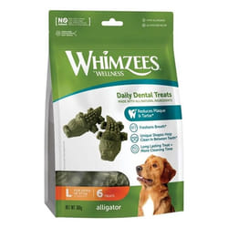 Whimzees WHZ307EU premio per cani e gatti Cane Gomma da masticare Vegetale 360 g