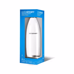 SodaStream 1741190490, Bottiglia di carbonatazione, Acciaio inox, Trasparente, Polietilene tereftalato (PET), Acciaio inox, 1 ...