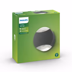 Philips myGarden Limestone antracit Wall light