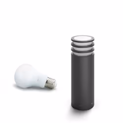 Philips Hue White Lucca Piedistallo Esterno Antracite in Alluminio - Vista aggiuntiva 4
