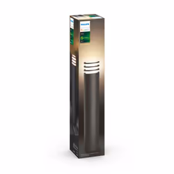 Philips Hue White Lucca Palo Smart Basso Esterno Antracite in Alluminio - Vista aggiuntiva 5