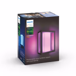 Philips Hue White and Color ambiance Impress Lampada Smart da parete Nero - Vista aggiuntiva 4