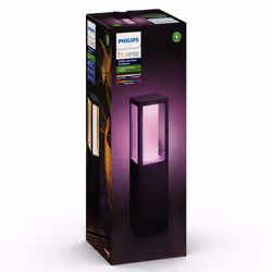 Philips Hue White and Color ambiance Impress Paletto Smart per Esterni Nero - Vista aggiuntiva 6