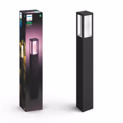 Philips Hue White and Color ambiance Impress Palo Smart per Esterni Nero - Vista aggiuntiva 5