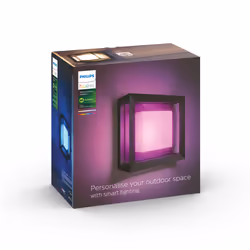 Philips Hue White and Color ambiance Econic Lampada Smart da parete/soffitto Nero - Vista aggiuntiva 4