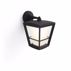 Philips Hue White and Color ambiance Econic Lampada Smart da parete Down Nero - Vista aggiuntiva 4