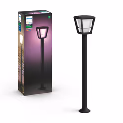 Philips Hue White and Color ambiance Econic Palo Smart Basso Nero - Vista aggiuntiva 5