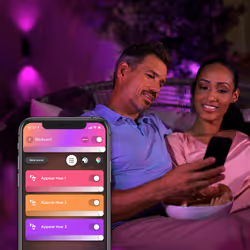 Philips Hue White and Color ambiance Appear Lampada Smart a parete Up/Down Nero in Alluminio - Vista aggiuntiva 8