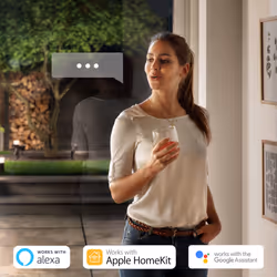 Philips Hue White and Color ambiance Daylo Lampada Smart a parete Nero in Alluminio - Vista aggiuntiva 4