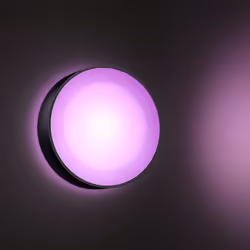 Philips Hue White and Color ambiance Daylo Lampada Smart a parete Nero in Alluminio - Vista aggiuntiva 5