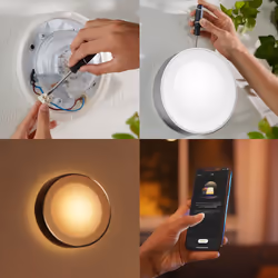 Philips Hue White and Color ambiance Daylo Lampada Smart a parete in Acciaio - Vista aggiuntiva 8